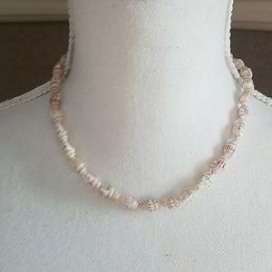 Seashell necklace